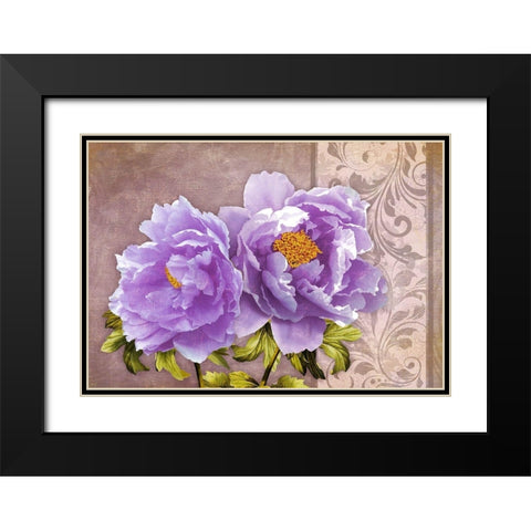 Infatuation II Black Modern Wood Framed Art Print with Double Matting by Lavoie, Tina