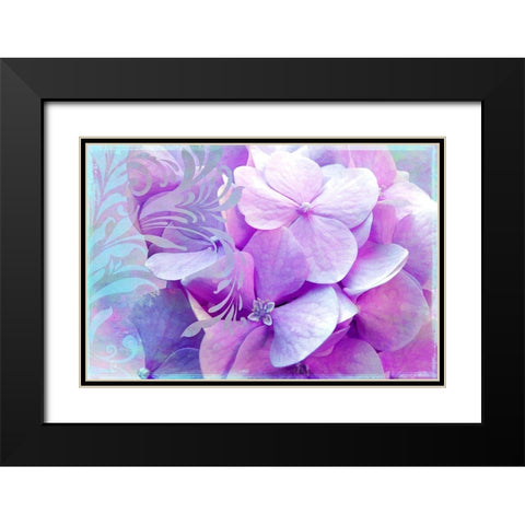 Adoration Black Modern Wood Framed Art Print with Double Matting by Lavoie, Tina