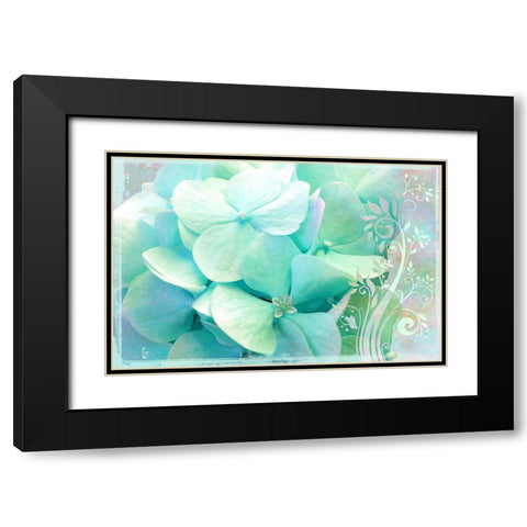 Elation Black Modern Wood Framed Art Print with Double Matting by Lavoie, Tina