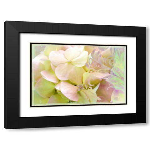 Meditation Black Modern Wood Framed Art Print with Double Matting by Lavoie, Tina