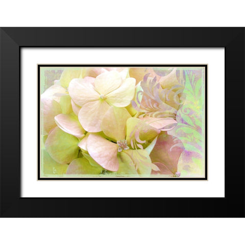 Meditation Black Modern Wood Framed Art Print with Double Matting by Lavoie, Tina