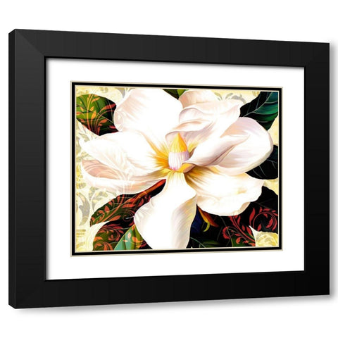 Tuscan Afternoon Black Modern Wood Framed Art Print with Double Matting by Lavoie, Tina