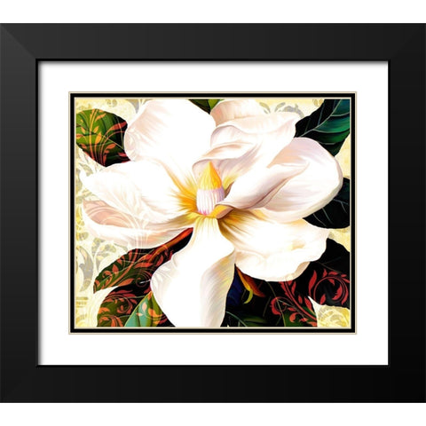 Tuscan Afternoon Black Modern Wood Framed Art Print with Double Matting by Lavoie, Tina