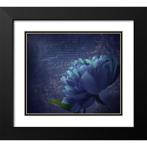 Patience Black Modern Wood Framed Art Print with Double Matting by Lavoie, Tina