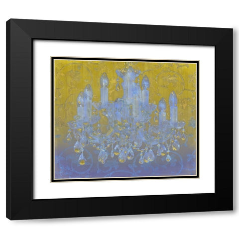 Champagne Ballroom Black Modern Wood Framed Art Print with Double Matting by Lavoie, Tina