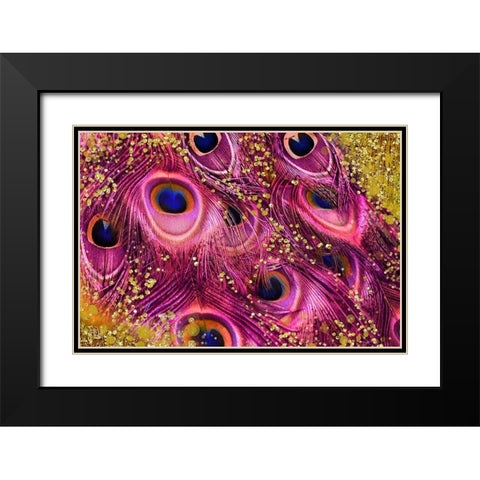 Buried Treasure V Black Modern Wood Framed Art Print with Double Matting by Lavoie, Tina