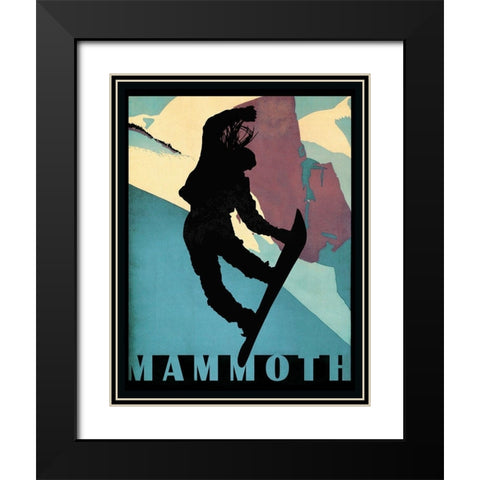 Mammoth Mountain Winter Sports I Black Modern Wood Framed Art Print with Double Matting by Lavoie, Tina