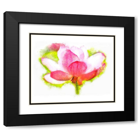 Karmic Propagation Black Modern Wood Framed Art Print with Double Matting by Lavoie, Tina