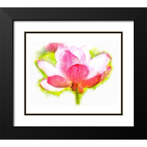 Karmic Propagation Black Modern Wood Framed Art Print with Double Matting by Lavoie, Tina