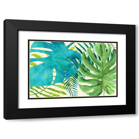 Rainforest Canopy Black Modern Wood Framed Art Print with Double Matting by Lavoie, Tina