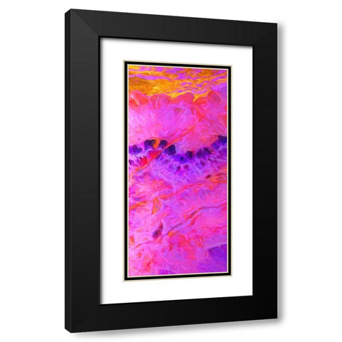 Kilauea Black Modern Wood Framed Art Print with Double Matting by Lavoie, Tina