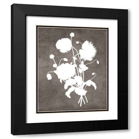 Spirit Poppy III Black Modern Wood Framed Art Print with Double Matting by Lavoie, Tina