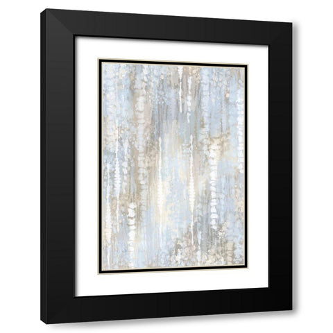 Pastel Boho Abstract I Black Modern Wood Framed Art Print with Double Matting by Lavoie, Tina