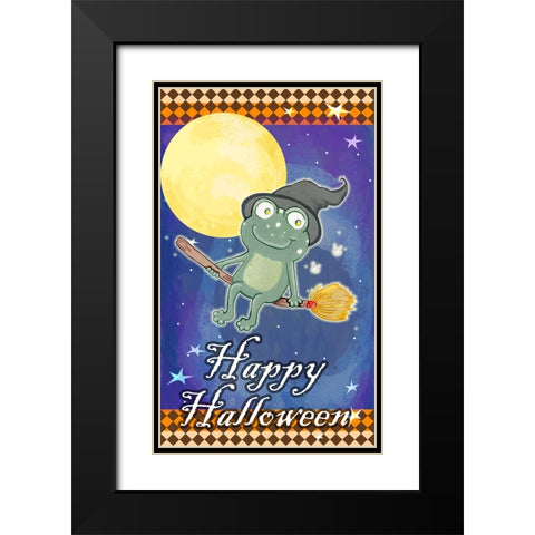 Flying High Black Modern Wood Framed Art Print with Double Matting by Wade, Valarie
