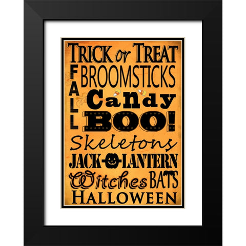 Spirited Sayings Black Modern Wood Framed Art Print with Double Matting by Wade, Valarie