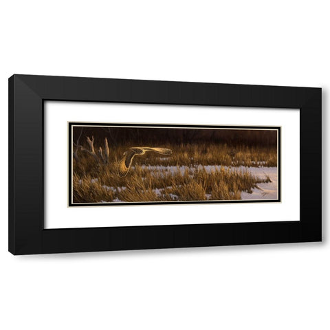 Into The Light Black Modern Wood Framed Art Print with Double Matting by Goebel, Wilhelm