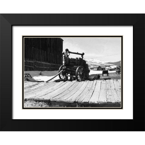 The Bodi Kid Black Modern Wood Framed Art Print with Double Matting by Koetsier, Albert