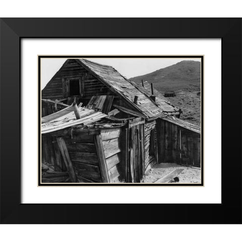 Dilapidated Bodi Black Modern Wood Framed Art Print with Double Matting by Koetsier, Albert