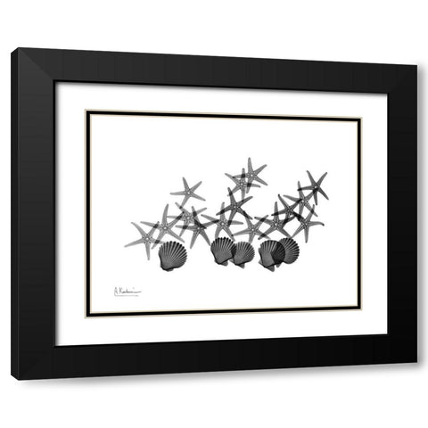 Amoung The Stars Black Modern Wood Framed Art Print with Double Matting by Koetsier, Albert