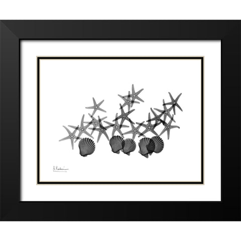 Amoung The Stars Black Modern Wood Framed Art Print with Double Matting by Koetsier, Albert