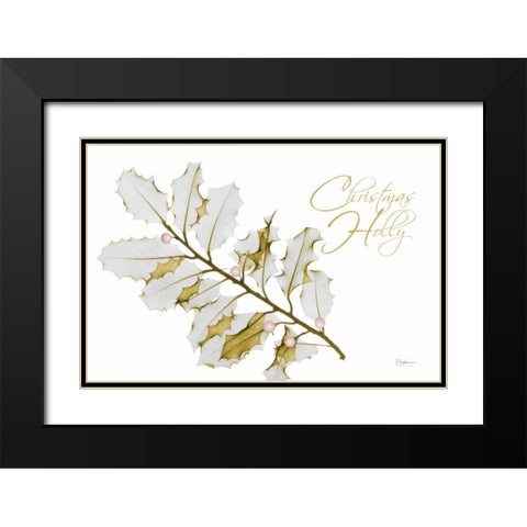 New Holly A L297 Black Modern Wood Framed Art Print with Double Matting by Koetsier, Albert