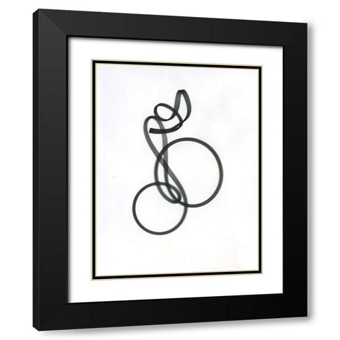 The Concept Of Self Black Modern Wood Framed Art Print with Double Matting by Koetsier, Albert