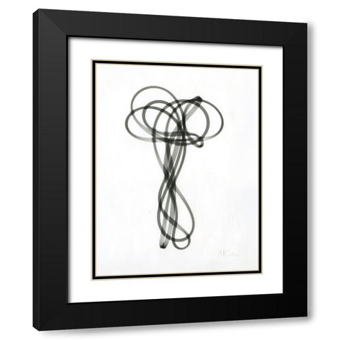 Law Of Conservation Black Modern Wood Framed Art Print with Double Matting by Koetsier, Albert