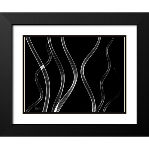 Endless Reach Black Modern Wood Framed Art Print with Double Matting by Koetsier, Albert