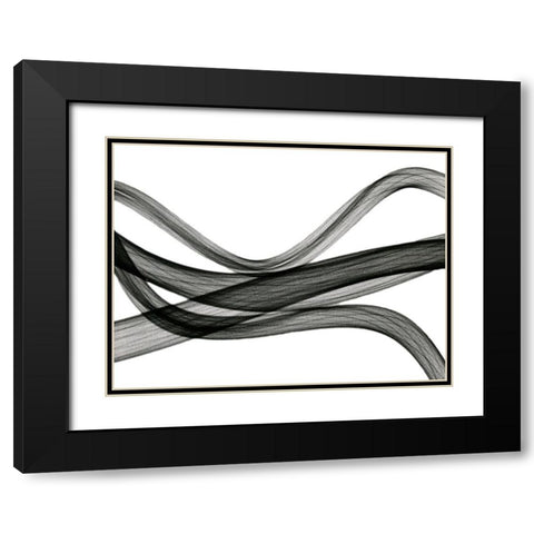 Tentacle Life Black Modern Wood Framed Art Print with Double Matting by Koetsier, Albert