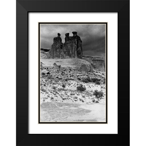 Majestic Beings 2 Black Modern Wood Framed Art Print with Double Matting by Koetsier, Albert