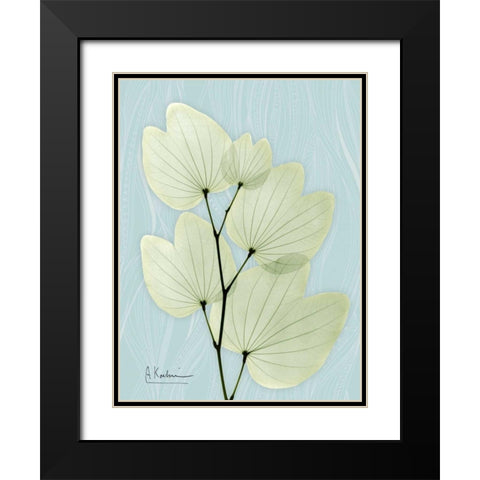 Orchid Tree L122 Black Modern Wood Framed Art Print with Double Matting by Koetsier, Albert