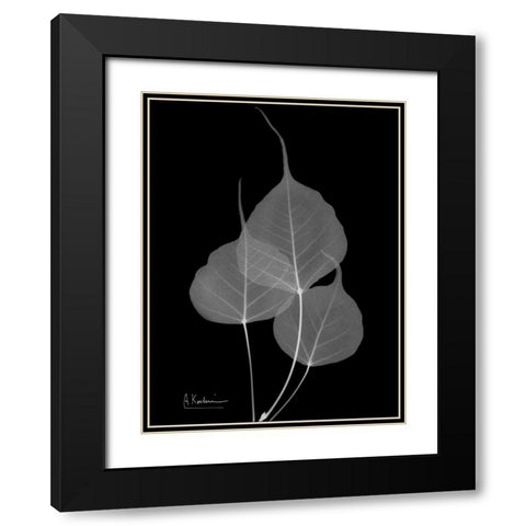 BoTree E158 Black Modern Wood Framed Art Print with Double Matting by Koetsier, Albert