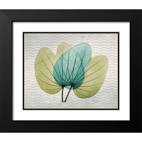 Citrus Orchid Tree Black Modern Wood Framed Art Print with Double Matting by Koetsier, Albert