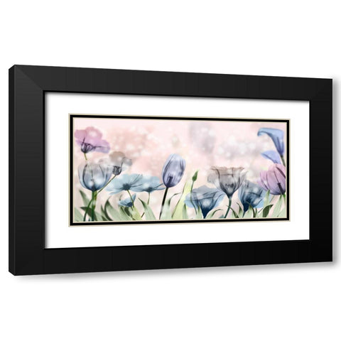 Garden Of Wonders 1 Black Modern Wood Framed Art Print with Double Matting by Koetsier, Albert