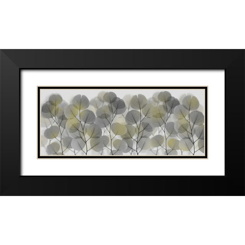 Thru The Brush Black Modern Wood Framed Art Print with Double Matting by Koetsier, Albert