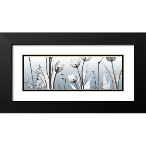 Heavenly Botanicals Black Modern Wood Framed Art Print with Double Matting by Koetsier, Albert