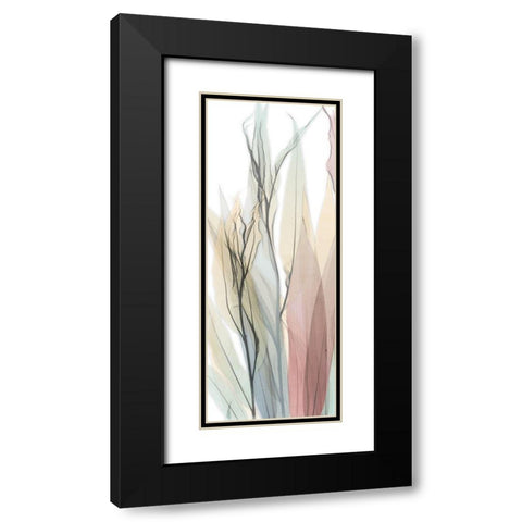 Sprouting Hues 6 Black Modern Wood Framed Art Print with Double Matting by Koetsier, Albert