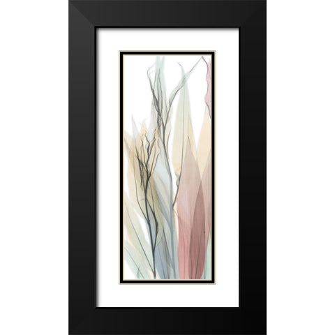 Sprouting Hues 6 Black Modern Wood Framed Art Print with Double Matting by Koetsier, Albert