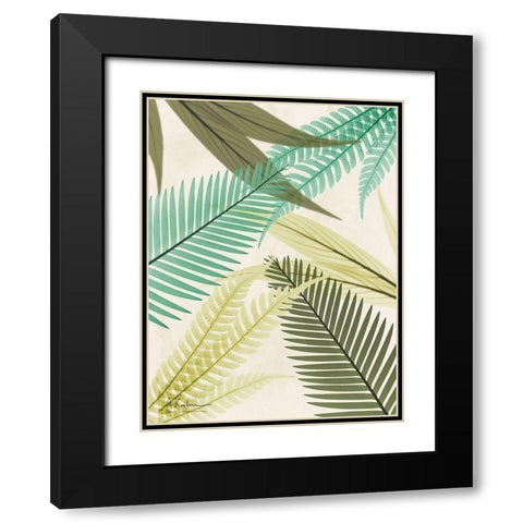 Mesozoic Travels 3 Black Modern Wood Framed Art Print with Double Matting by Koetsier, Albert