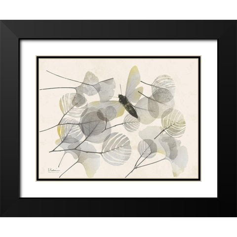 Sunny Flight 2 Black Modern Wood Framed Art Print with Double Matting by Koetsier, Albert