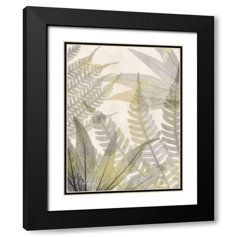 Prehistoric Sunrise 1 Black Modern Wood Framed Art Print with Double Matting by Koetsier, Albert