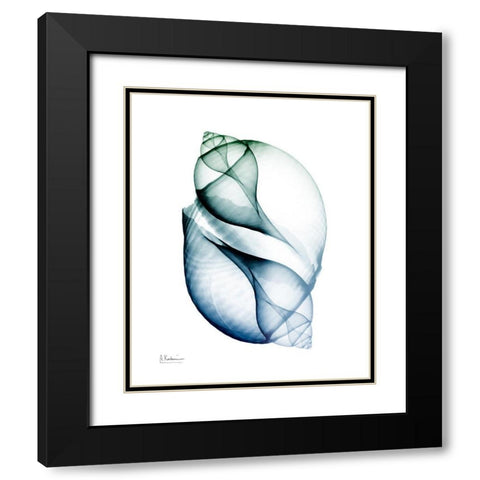 Crystal Breeze 1 Black Modern Wood Framed Art Print with Double Matting by Koetsier, Albert