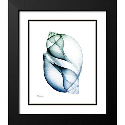 Crystal Breeze 1 Black Modern Wood Framed Art Print with Double Matting by Koetsier, Albert