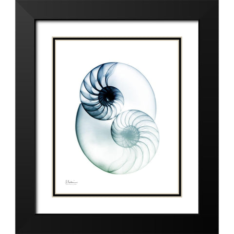 Crystal Breeze 2 Black Modern Wood Framed Art Print with Double Matting by Koetsier, Albert