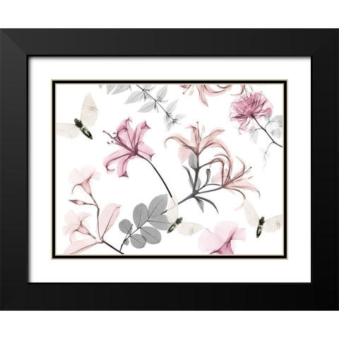 Sweet Nectar 3 Black Modern Wood Framed Art Print with Double Matting by Koetsier, Albert