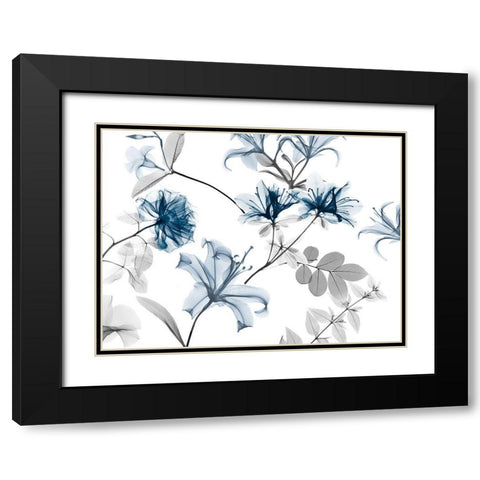 Sweet Bouquet 2 Black Modern Wood Framed Art Print with Double Matting by Koetsier, Albert