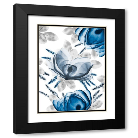 Invigorating Beauty 1 Black Modern Wood Framed Art Print with Double Matting by Koetsier, Albert