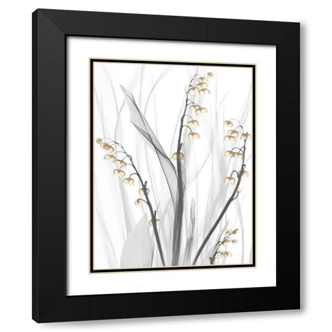 Delightful Oasis 3 Black Modern Wood Framed Art Print with Double Matting by Koetsier, Albert