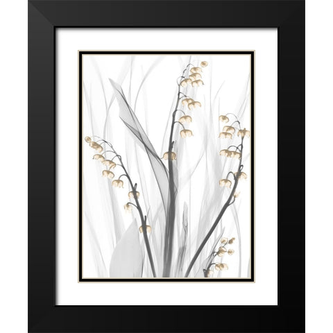 Delightful Oasis 3 Black Modern Wood Framed Art Print with Double Matting by Koetsier, Albert