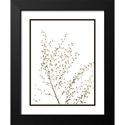 Urban And Delicate Black Modern Wood Framed Art Print with Double Matting by Koetsier, Albert